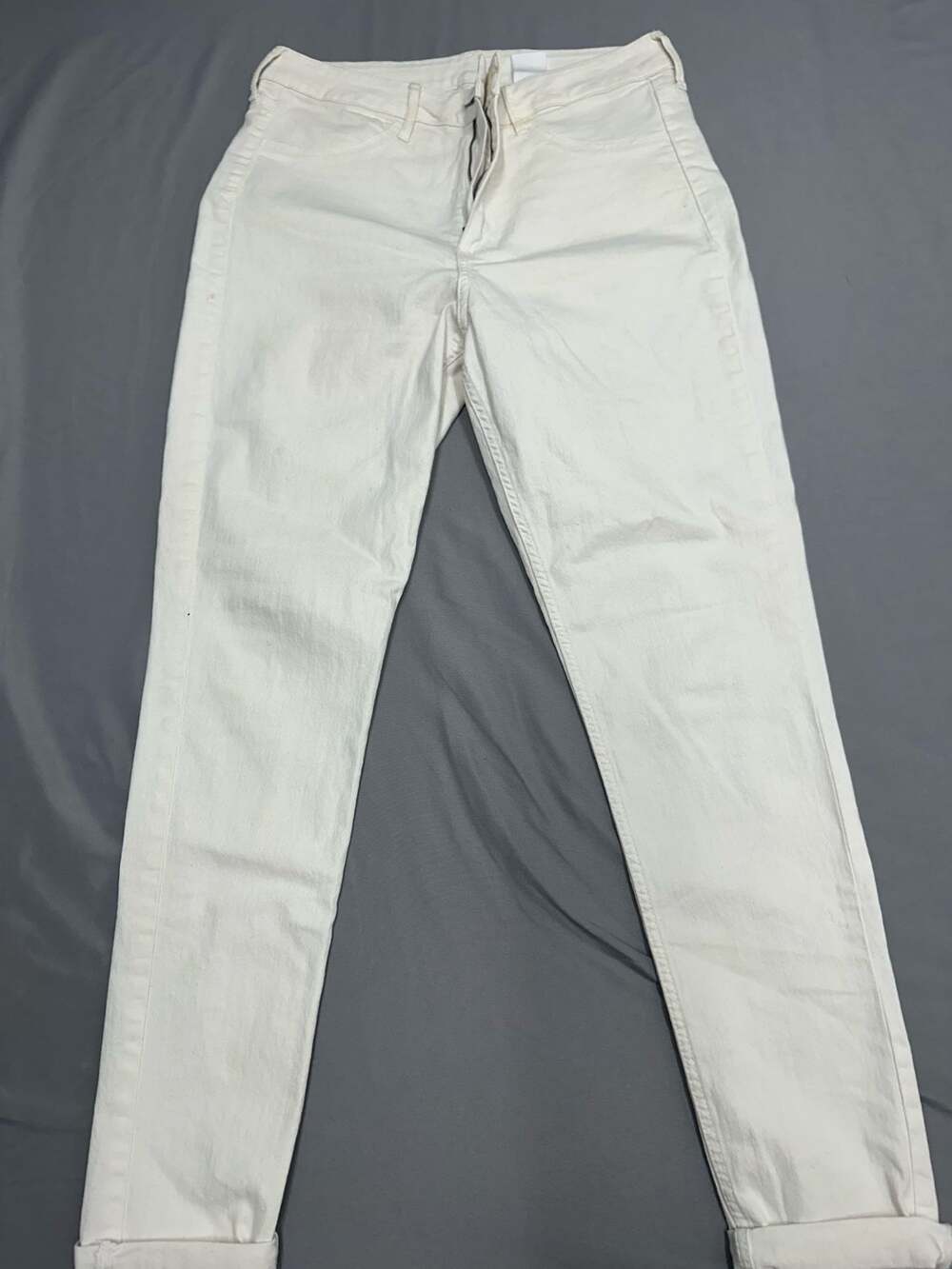 H&M &Denim Skinny High Waist Ankle Jeans